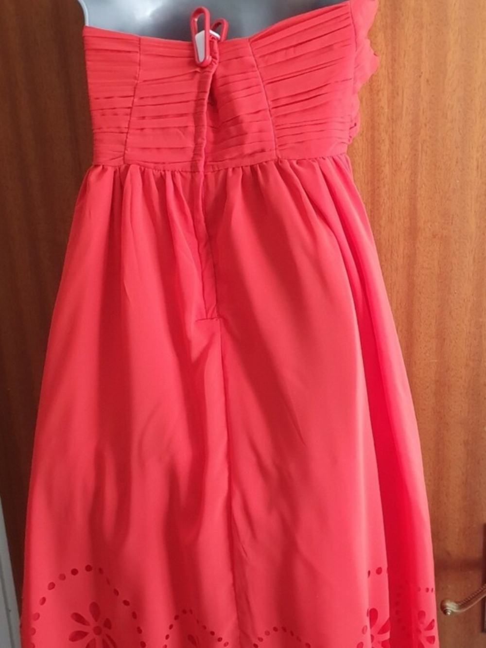 Perfect Summer Dress H&M Orange size 6 NWT - Picture 4 of 6